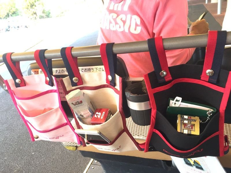 画像1: 連結式 乗用カートバッグ(CART BAG) 3段ポケット プレゼント付