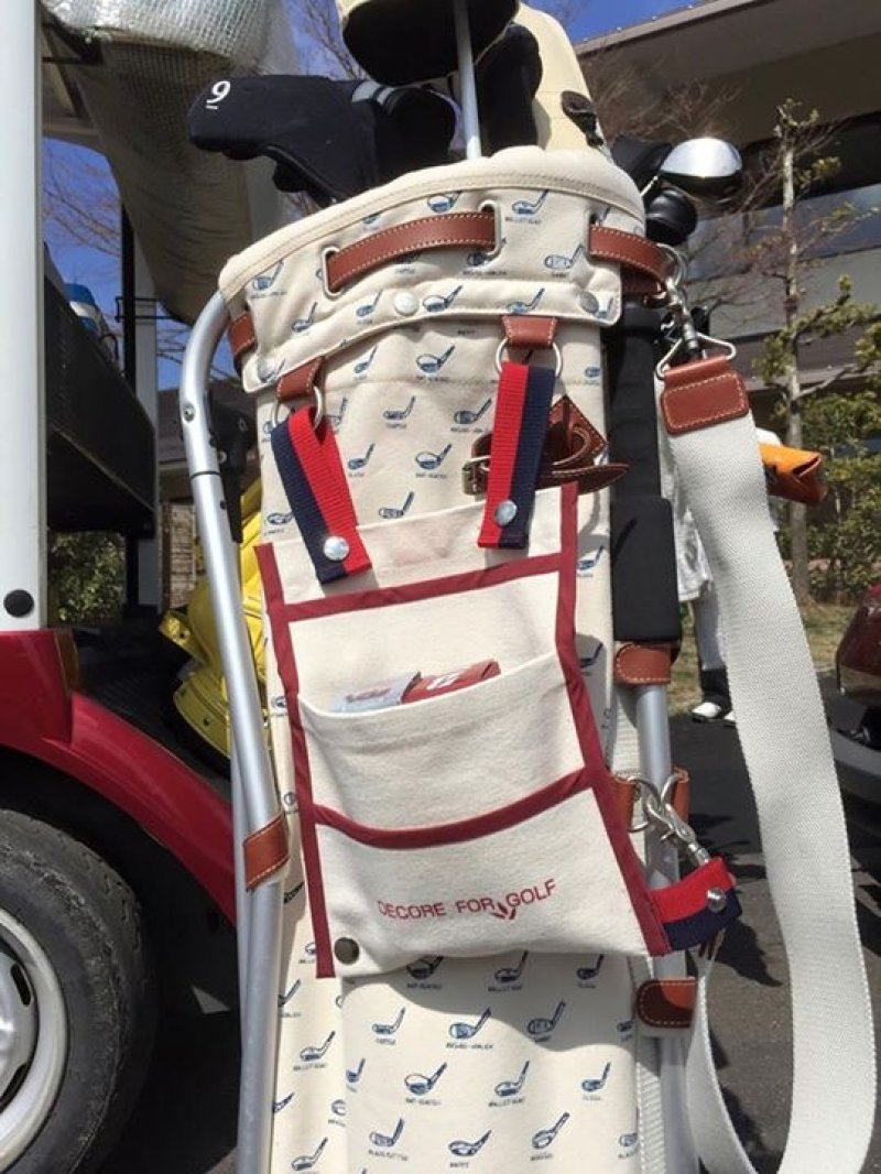 画像2: 連結式 乗用カートバッグ(CART BAG) 3段ポケット プレゼント付