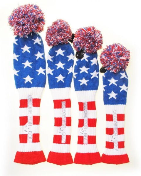 画像3: 【セール】★ニットカバー4点SET★　DR　FW　UT　DECORE FOR GOLF　デコレフォーゴルフ (3)