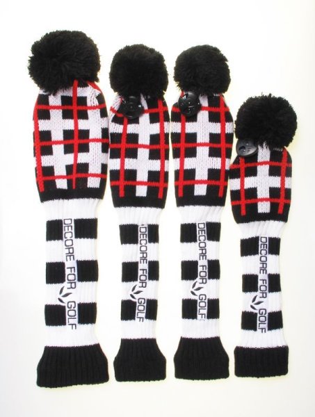 画像5: 【セール】★ニットカバー4点SET★　DR　FW　UT　DECORE FOR GOLF　デコレフォーゴルフ (5)