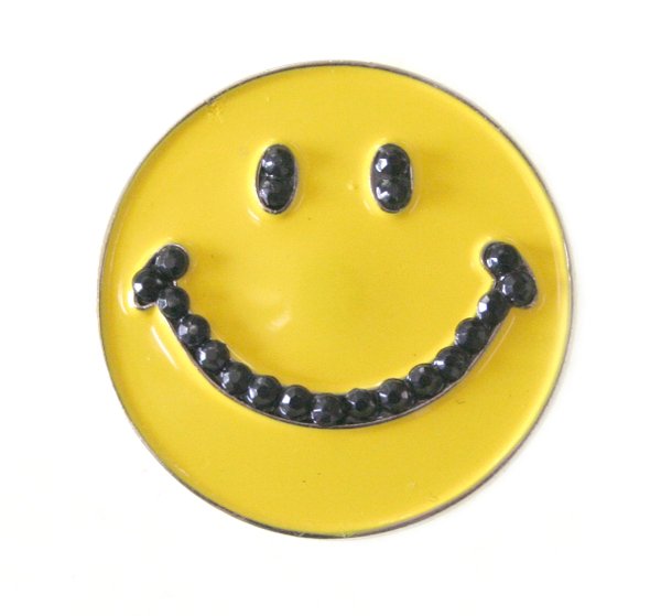 画像5: スマイルマーカー ゴルフマーカー グリーンマーカー ニコちゃん マーカー 30mm (5)