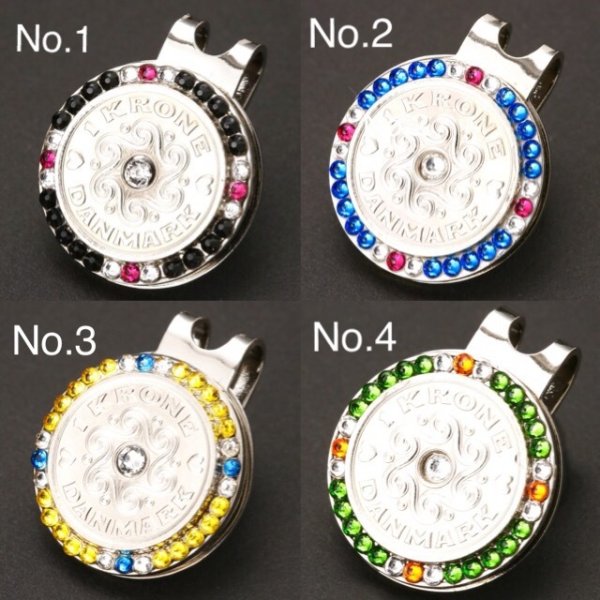 画像3: swarovski クローネ コインマーカー クリップ台座付 幸運のマーカー  ふるさと納税返礼品 (3)