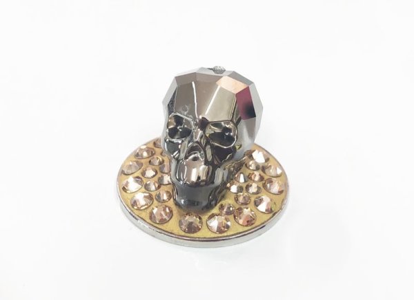 画像5: 最高級ゴルフマーカー スカルヘッドマーカー  グリーンマーカー  (5)