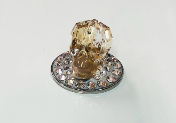 画像4: 最高級ゴルフマーカー スカルヘッドマーカー  グリーンマーカー  (4)