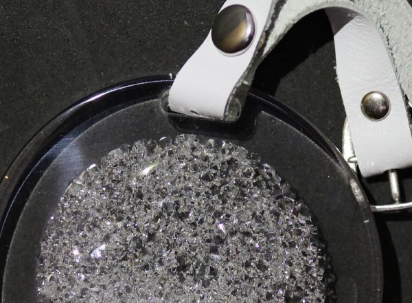 画像6: 【丸形】クリスタルネームプレート with SWAROVSKI (6)