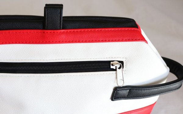 画像4: 【DECORE FOR GOLF】 ラウンドポーチ 白 (4)