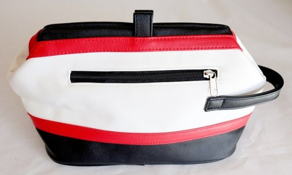 画像2: 【DECORE FOR GOLF】 ラウンドポーチ 白 (2)