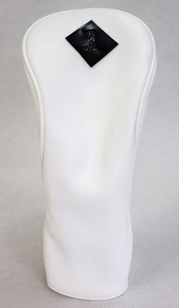 画像2: 【ホワイト】スワロフスキー・クリスタルヘッドカバー  ふるさと納税返礼品 (2)