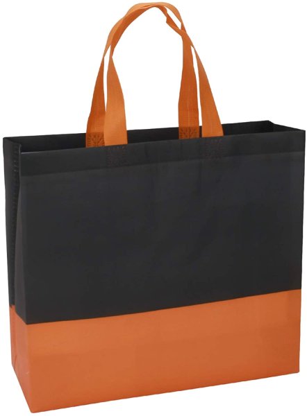 画像2: 防水・不織布 エコバッグ ランチバッグ 4色セット 【横33cm高さ34cm底12cm】コンビニバッグ (2)