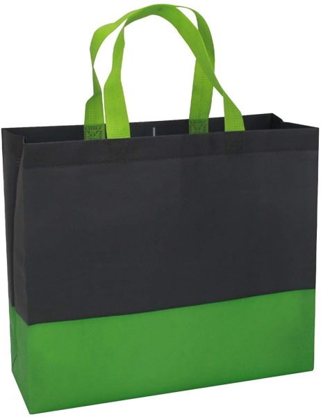 画像4: 防水・不織布 エコバッグ ランチバッグ 4色セット 【横33cm高さ34cm底12cm】コンビニバッグ (4)