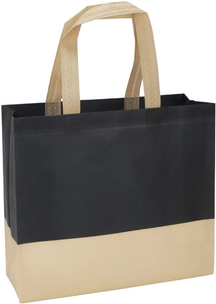 画像3: 防水・不織布 エコバッグ ランチバッグ 4色セット 【横33cm高さ34cm底12cm】コンビニバッグ (3)