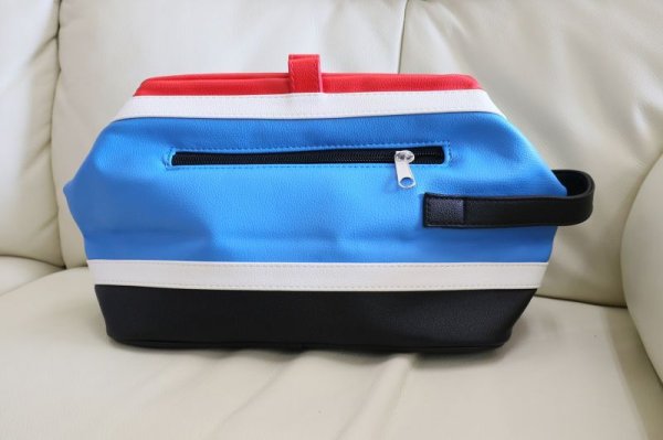 画像3: ラウンドポーチ・マーカーセット(ブルー)ふるさと納税返礼品 (3)