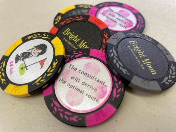 画像9: 大人気!ハイクオリティなオリジナルカジノチップ製作【10個より製作】種類・カラーも1枚から選べる♪ (9)