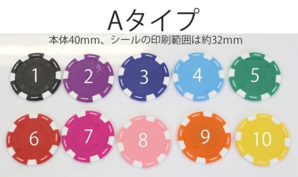 画像4: 大人気!ハイクオリティなオリジナルカジノチップ製作【10個より製作】種類・カラーも1枚から選べる♪ (4)