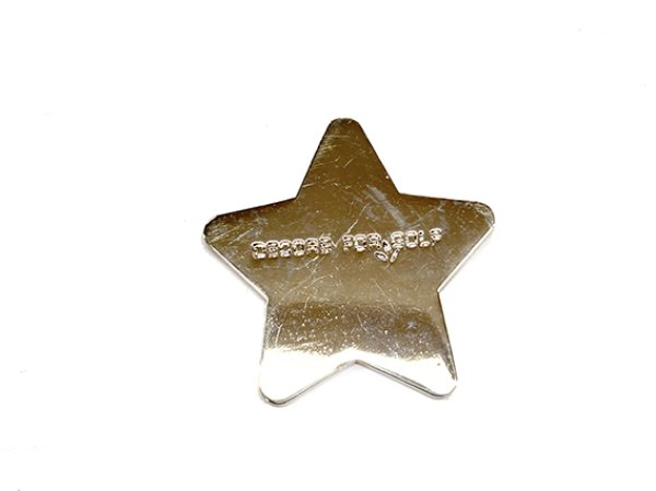 画像2: 多用途に使用・マーカー作成用　台座　 24mm　星形【10個入り】 (2)